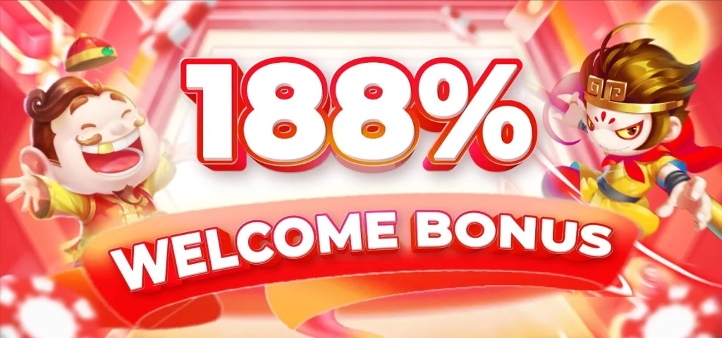 188% Welcome Bonus